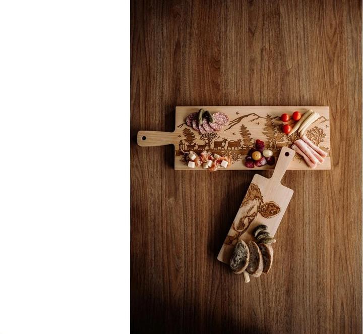 Produktbild Kadastar Holz-Servierbrett "Kuh Zoom" klein