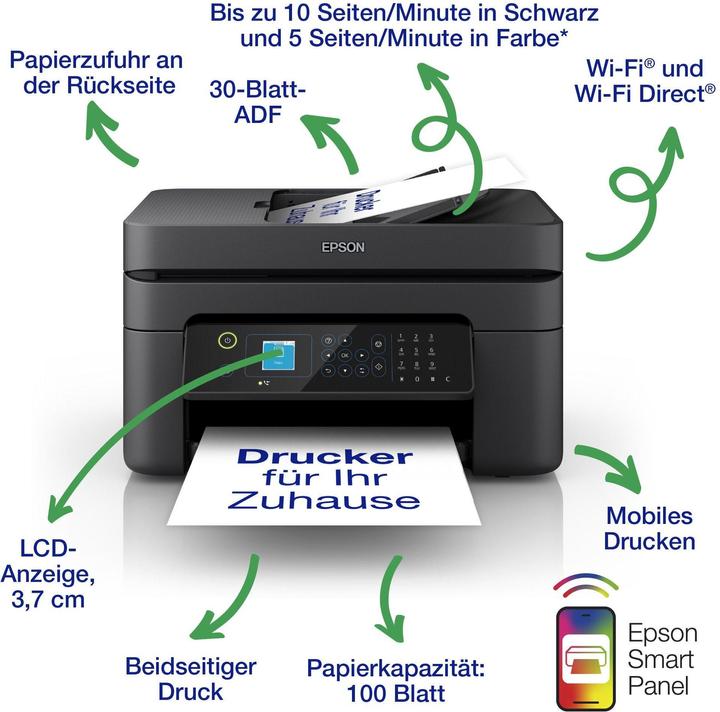Produktbild Epson WorkForce WF-2935DWF (Tintenpatrone, Farbe)