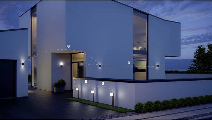 Actual product image Steinel LED Sensor Light Cubo L 835 (616 lm, IP44)
