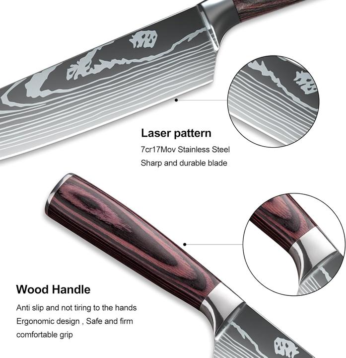Produktbild Dfito 15-teiliges Messerblockset
