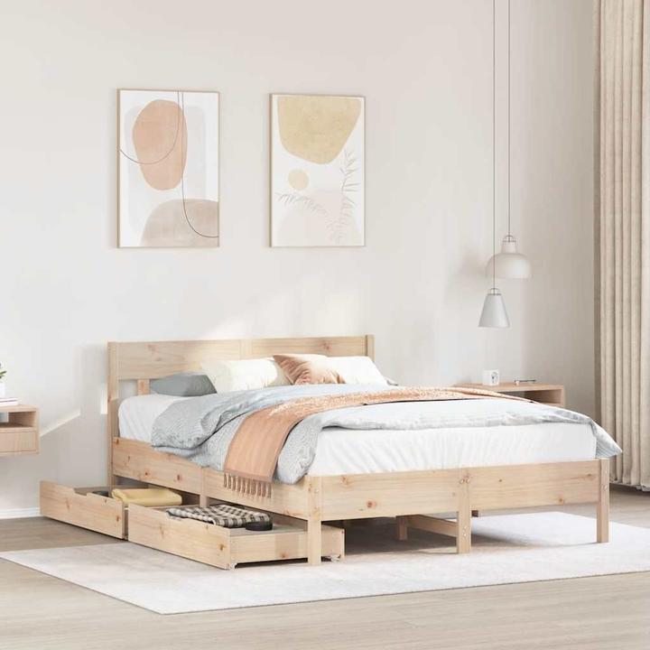 Image du produit VidaXL Lit sans matelas (120 x 200 cm)