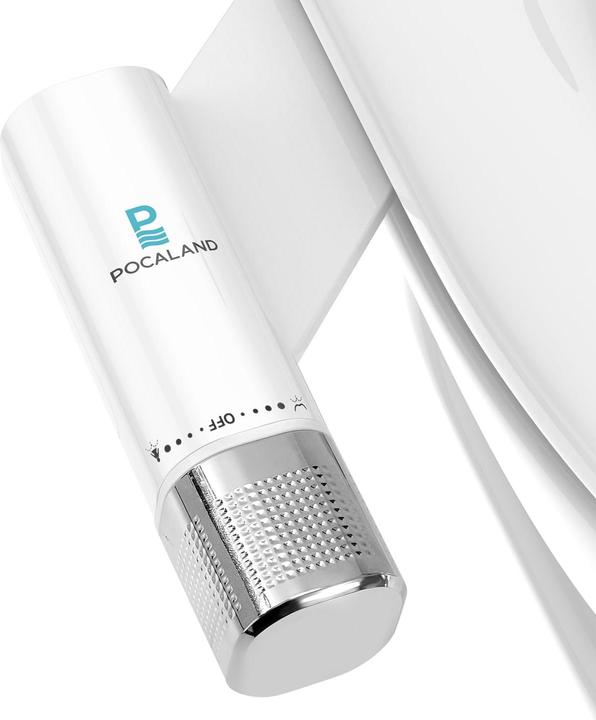 Pocaland Bidet-Aufsatz mit einziehbaren Doppeldüsen