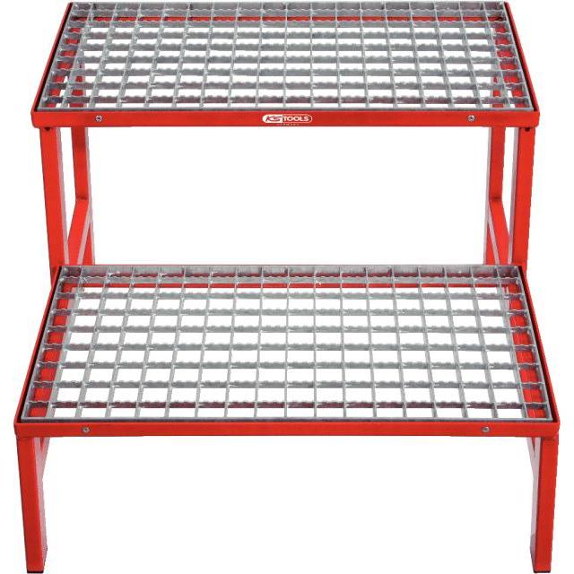 Thumbnail - KS Tools, Leiter + Gerüst, Sicherheits-Montagetritt, 690x620x450mm (Klapptritt, 62 cm)