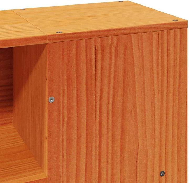 Image du produit vidaXL Bett mit Regal (150 x 200 cm)