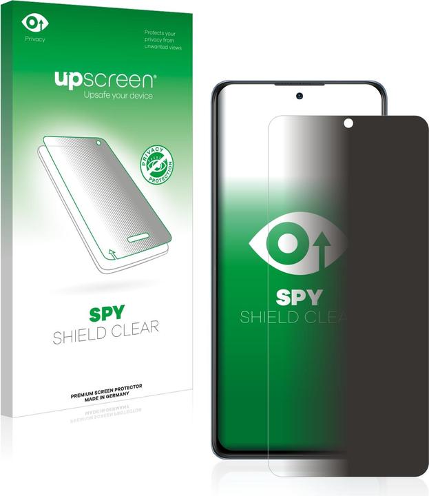 Produktbild upscreen Spy Shield Blickschutzfolie (1 Stück, Xiaomi Redmi Note 10 Pro Max)