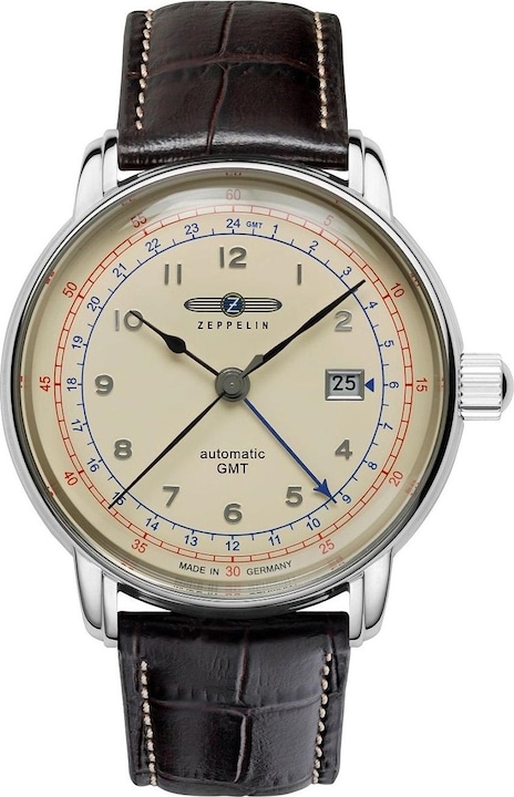 Immagine prodotto Zeppelin Orologio LZ129 GMT 76685 Automatico (Orologio da polso analogico, 43 mm)