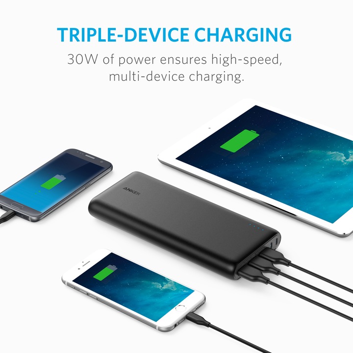 Actual product image Anker PowerCore (26800 mAh, 30 W, 96.48 Wh)