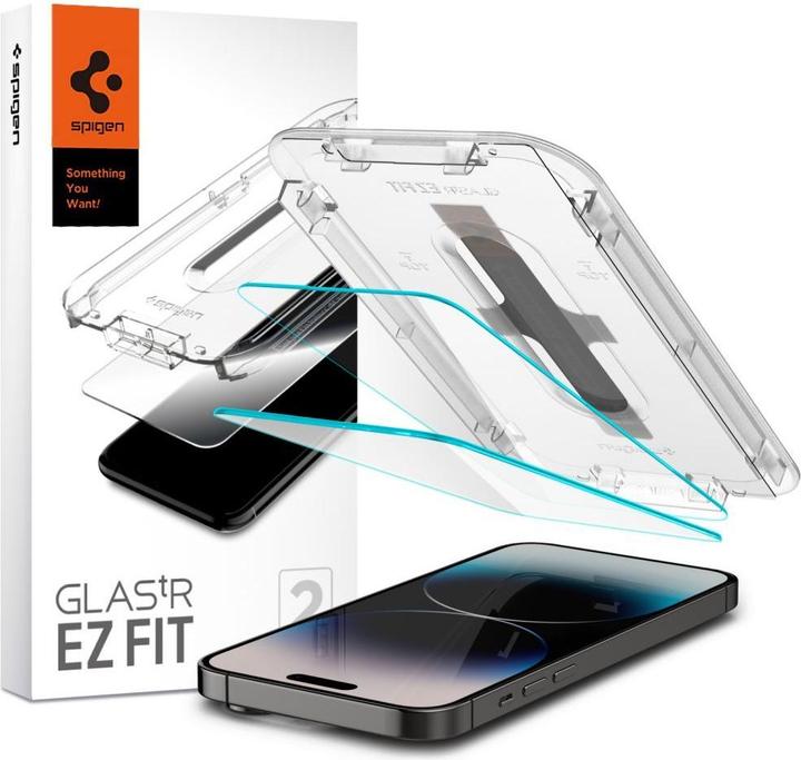 Produktbild Spigen Glas.tR EZ Fit (2 Stk., Apple iPhone 14 Pro Max)