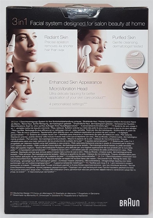 Actual product image Braun FaceSpa Pro 912