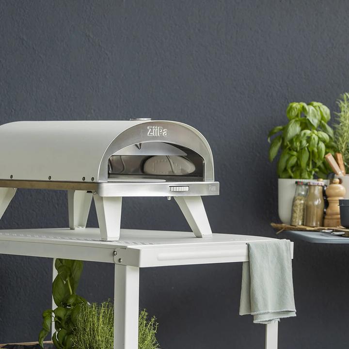 Actual product image Ziipa Pizzaofen Piana Gas Craie