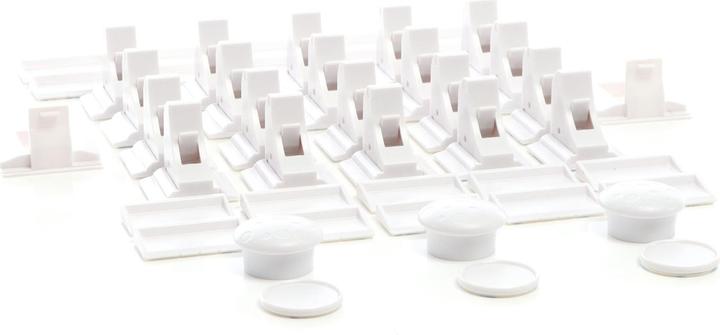 Actual product image Toboli 20x Magnetic Child-proof Cupboard and Drawer Lock Baby-proof Invisible Armoire Wardrobe Lock