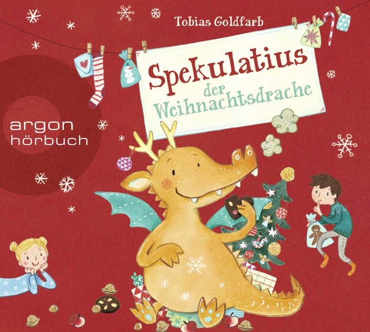 Actual product image Speculoos the Christmas dragon (Tobias Goldfarb, Felix von Manteuffel, Martina Leykamm, German)