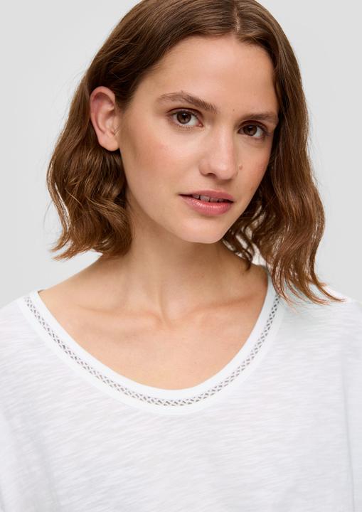 Produktbild S.Oliver T-Shirt Shirt im Relaxed Fit mit Stickerei (44)