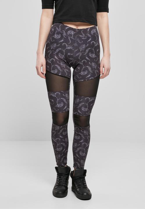 Produktbild Urban Classics Ladies Tech Mesh AOP Leggings (4XL)
