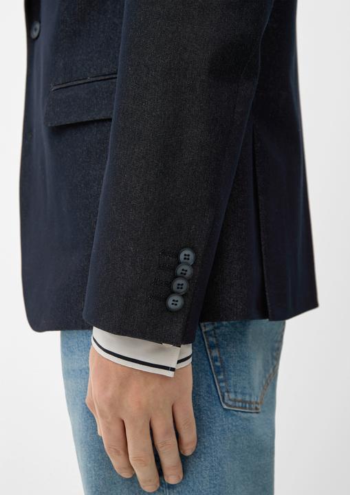 Immagine prodotto s.Oliver Slim: elastisches Sakko aus Denim (44)