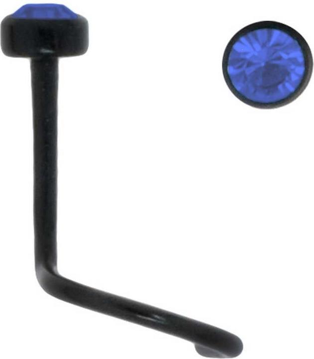 Actual product image Bijouteria Nose piercing (Bioplastic, Crystal)