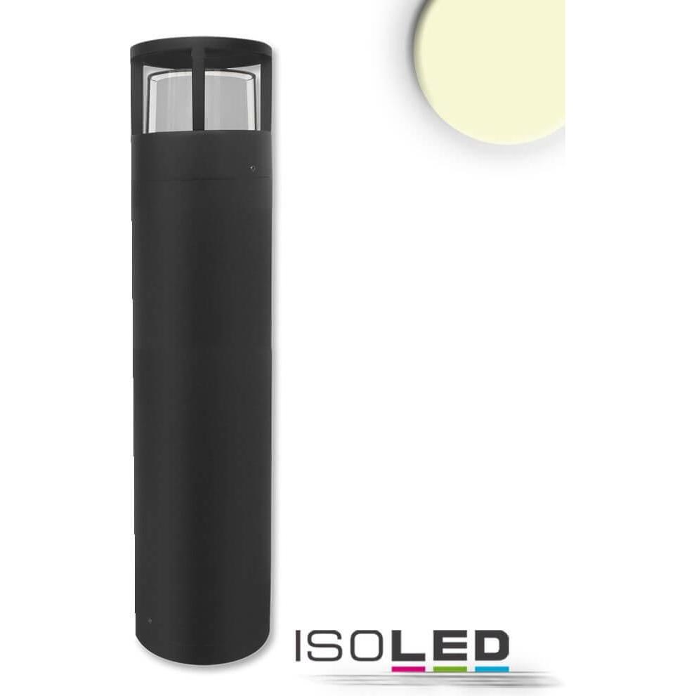 Isoled, Gartenbeleuchtung, LED Wegleuchte Typ2, 70cm, 6W, sandschwarz, warmweiss (280 lm, IP54)