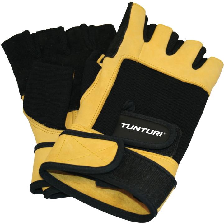 Produktbild Tunturi Krafttraining-Handschuhe aus Leder "High Impact" (L)