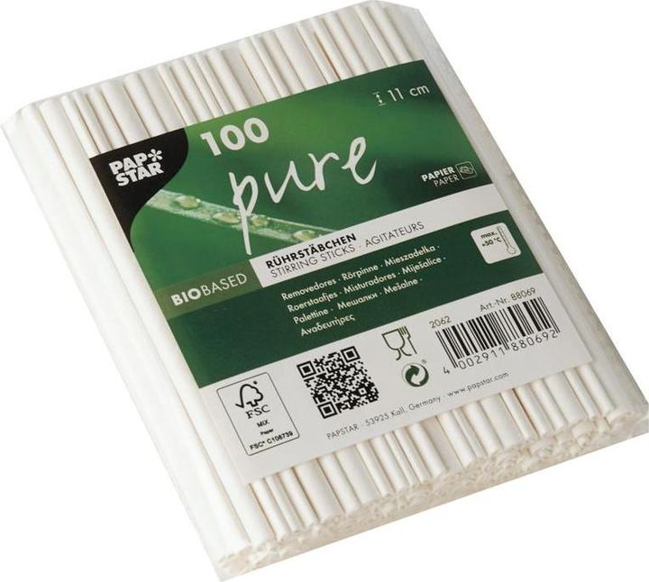 Image du produit Papstar 88069 Cuillère jetable Papier (e) (100 x)