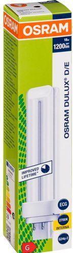 Image du produit Osram Lampe fluorescente 18W 2700K (G24q-2, 1200 lm, 10x)