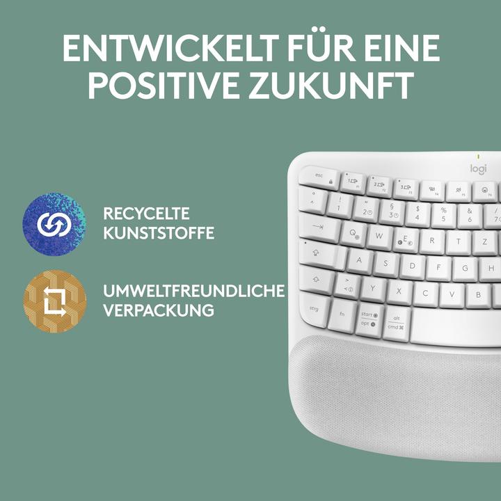 Actual product image Logitech Wave Keys for Mac (DE, Wireless)