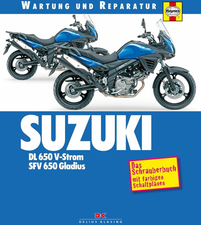 Produktbild Suzuki DL 650 V-Strom, SFV 650 Gladius (Deutsch, Matthew Coombs, 2017)