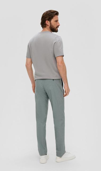 Produktbild s.Oliver Strickpullover Fein gestricktes T-Shirt mit Rippblende (3XL)