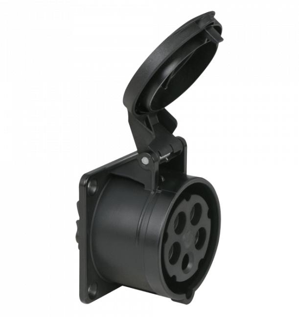 Produktbild PCE CEE 16A 400V 5p Socket Female