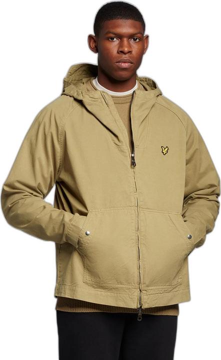 Produktbild Lyle and Scott Garment Dyed Zip Through Kapuzenjacke Herren (S)