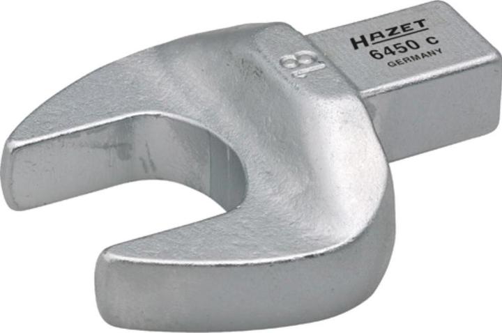 Produktbild HAZET Einsteck-Maulschlüssel 6450D-34 ∙ Einsteck-Vierkant 14 x 18 mm ∙ Aussen Sechskant Profil ∙ 34 …