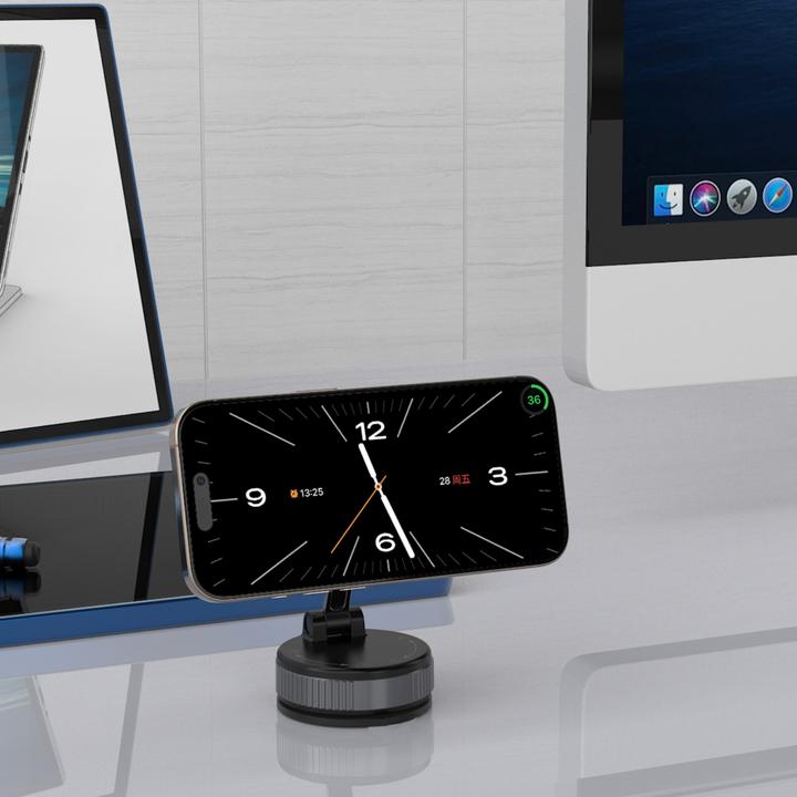 Actual product image Wozinsky WUSM-01 Magnetische Autohalterung für Armaturenbrett/Windschutzscheibe - Schwarz