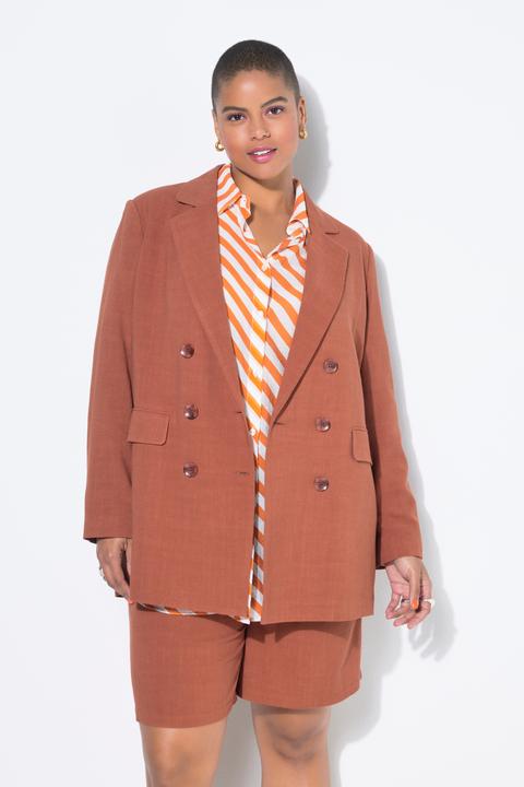 Produktbild Studio Untold Leinenmix-Blazer, Loose Fit, Doppelreiher (46, 48)