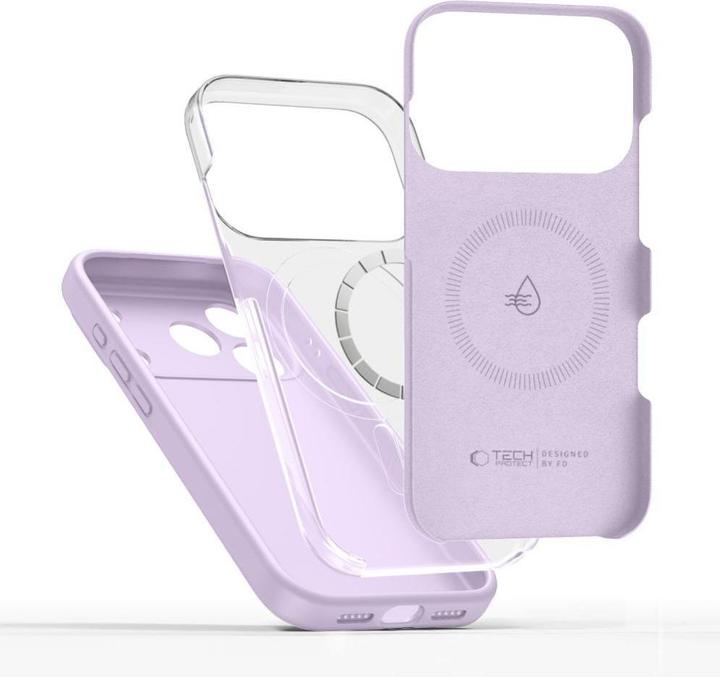 Image du produit Tech-Protect Silikon MagSafe Hülle für iPhone 17 Pro Max - Lila (Apple iPhone 17 Pro Max)
