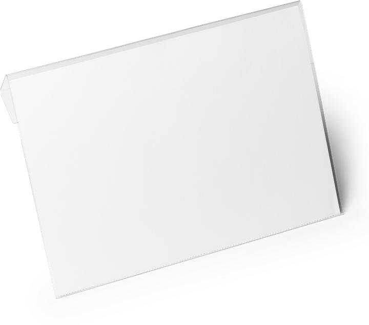 Produktbild Durable Kennzeichnungstasche HARD COVER Falz A5 quer 10Stk