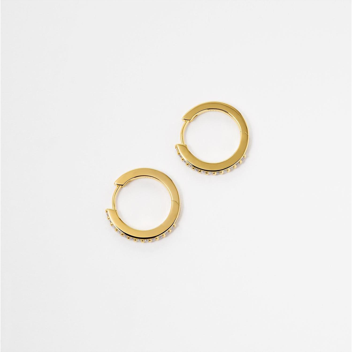 Thumbnail - Esprit, Ohrringe, Creolen Glow, (925er Silber)