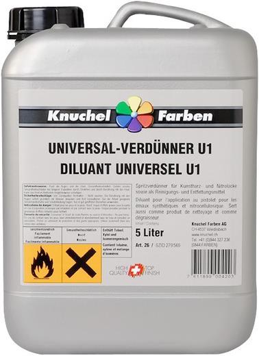 Knuchel Universal thinner U1 (5000 ml)