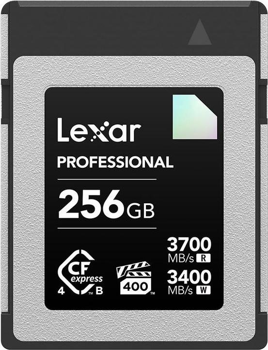 Produktbild Lexar CFexpress PRO 4.0 Type B DIAMOND Series 256GB - R3700/W3400MB/s - VPG400 (256 GB, CFexpress Typ B)