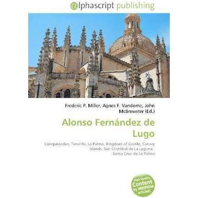 Alonso Fernández de Lugo, Fachbücher