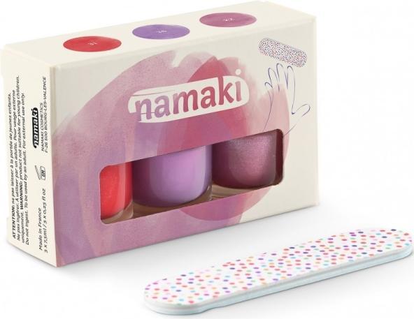 Actual product image Namaki Children's nail polish set of 3 - Eternal Roses