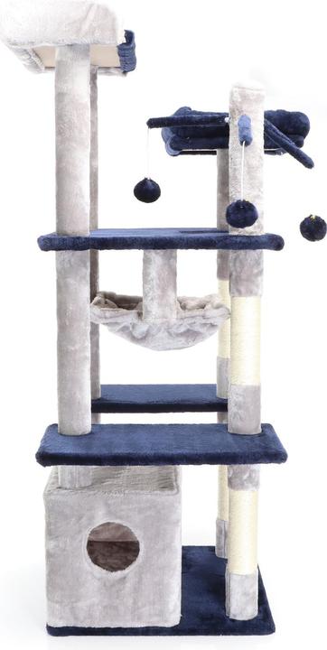 Immagine prodotto Fudajo Graffiatoio (134 cm, Grigio chiaro)