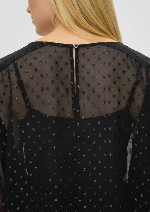 Immagine prodotto s.Oliver Bluse Chiffonbluse mit Fledermausärmeln (42)