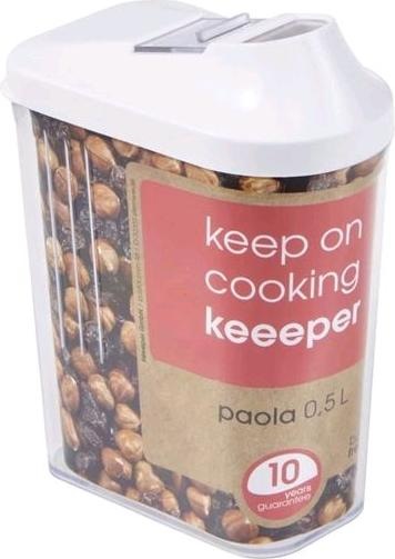 Produktbild keeeper Vorratsdose Schüttdose 0,25 l 6,5x4x12cm weiss (0.25 l)