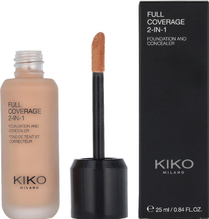 Actual product image KIKO Milano Full Coverage 2 In 1 Foundation & Concealer (WR30)