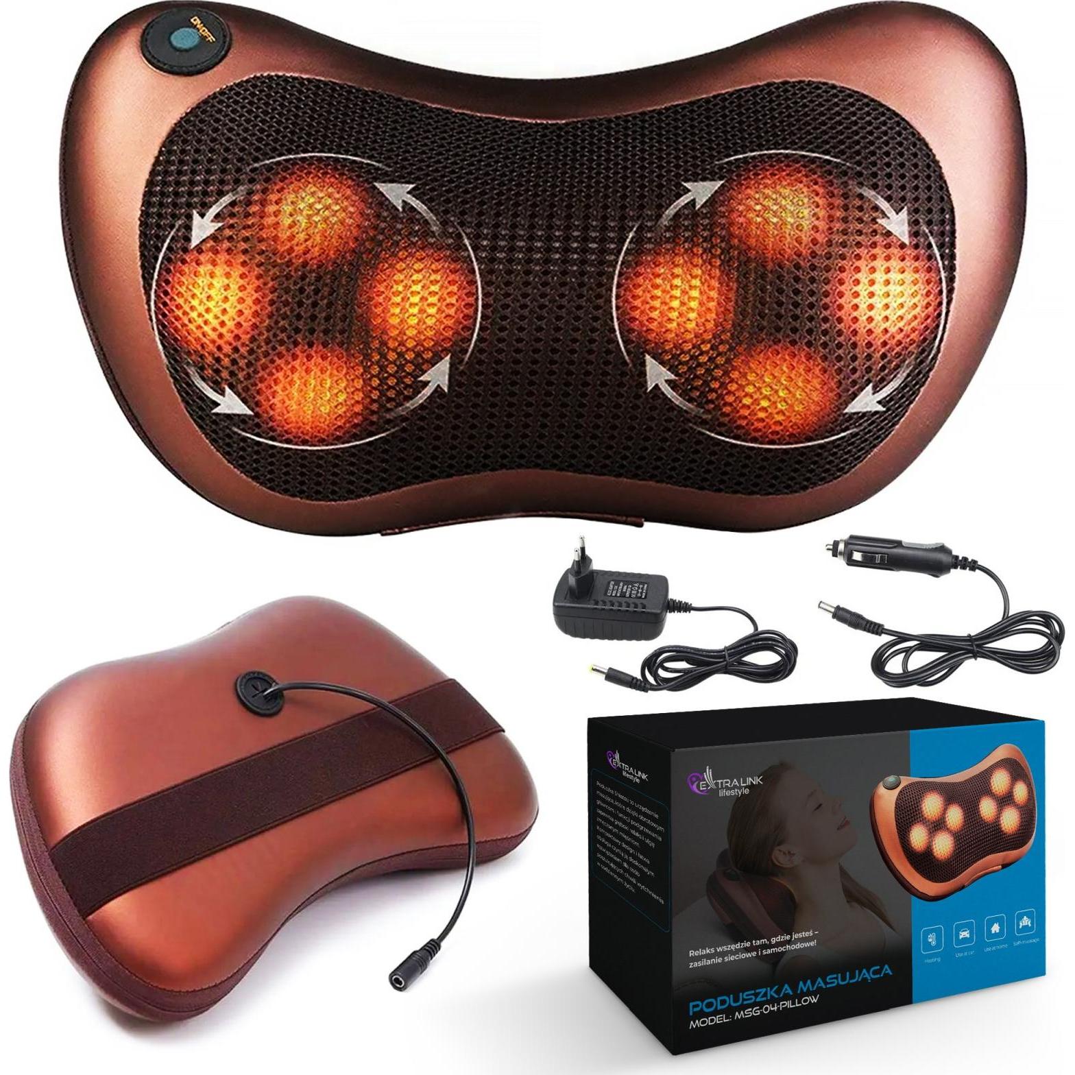 Extralink, Massagegerät, Smartlife Massage Pillow - Poduszka Masująca