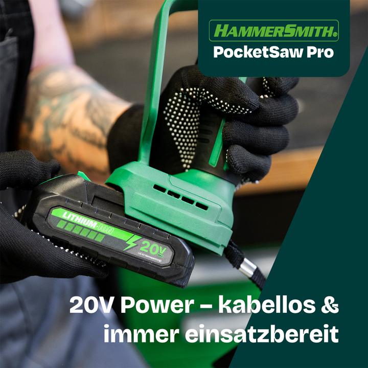 Produktbild Hammersmith PocketSaw Pro (Akku Kettensäge)