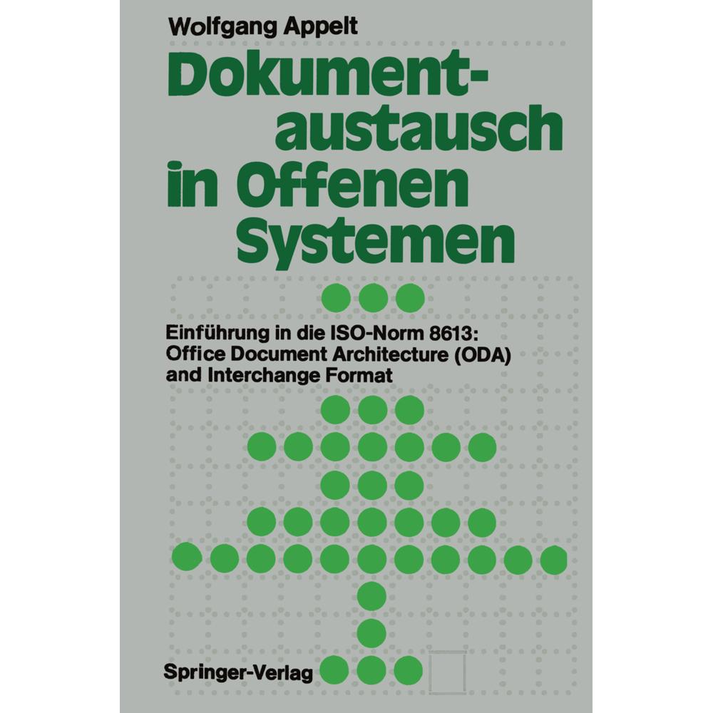 Dokumentaustausch in Offenen Systemen, Fachbücher von Wolfgang Appelt