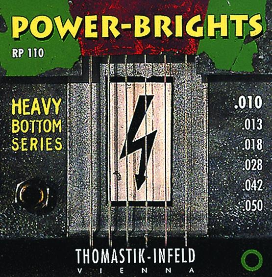 Thomastik Power Brights Med..light (6x, Chitarra elettrica, 0.05")