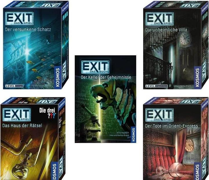 Actual product image Kosmos EXIT - Das Buch - Der Keller der Geheimnisse (German, Anna, Burkhard Schulz, Maybach, 2017)