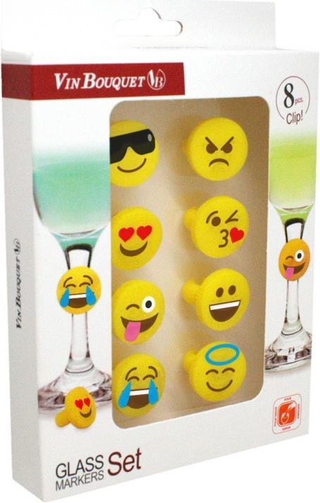 Immagine prodotto VinBouquet Emoticon (vetro Marcatore)