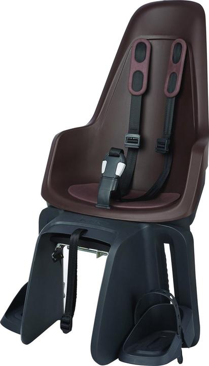 Actual product image bobike Maxi One - bicycle seat on the trunk Brown coffee (Luggage carrier (rear), Seat tube)
